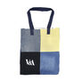 Large patchwork denim tote bag by The Revival